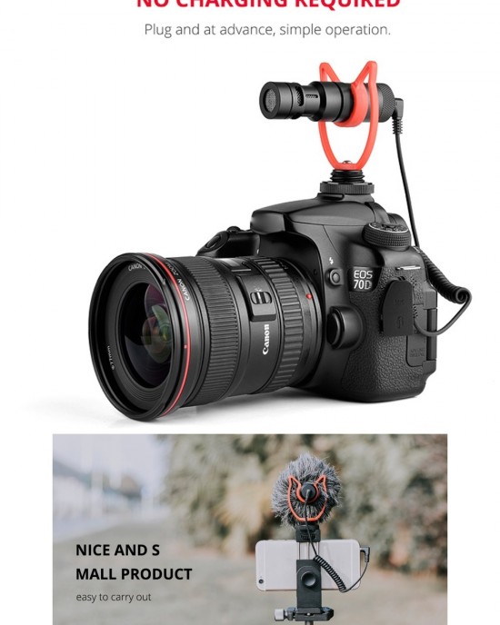 YELANGU MIC10 YLG9920A Professional Interview Condenser Video Shotgun Microphone with 3 5mm Audio Cable for DSLR DV Camcorder Black YELANGU MIC10 YLG9920A Professional Interview Condenser Video Shotgun Microphone with 3 5mm Audio Cable for DSLR DV Camcorder Black