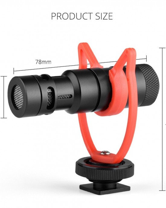 YELANGU MIC10 YLG9920A Professional Interview Condenser Video Shotgun Microphone with 3 5mm Audio Cable for DSLR DV Camcorder Black YELANGU MIC10 YLG9920A Professional Interview Condenser Video Shotgun Microphone with 3 5mm Audio Cable for DSLR DV Camcorder Black