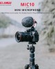 YELANGU MIC10 YLG9920A Professional Interview Condenser Video Shotgun Microphone with 3 5mm Audio Cable for DSLR DV Camcorder Black YELANGU MIC10 YLG9920A Professional Interview Condenser Video Shotgun Microphone with 3 5mm Audio Cable for DSLR DV Camcorder Black