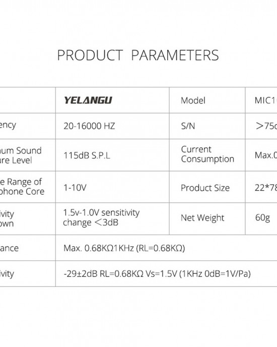 YELANGU MIC10 YLG9920A Professional Interview Condenser Video Shotgun Microphone with 3 5mm Audio Cable for DSLR DV Camcorder Black YELANGU MIC10 YLG9920A Professional Interview Condenser Video Shotgun Microphone with 3 5mm Audio Cable for DSLR DV Camcorder Black