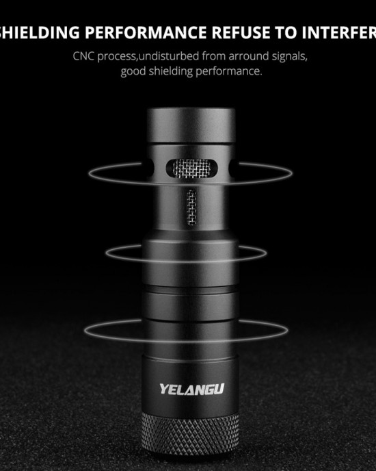 YELANGU MIC10 YLG9920A Professional Interview Condenser Video Shotgun Microphone with 3 5mm Audio Cable for DSLR DV Camcorder Black YELANGU MIC10 YLG9920A Professional Interview Condenser Video Shotgun Microphone with 3 5mm Audio Cable for DSLR DV Camcorder Black