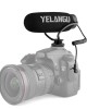 YELANGU MIC08 Video Shotgun Microphone with 3 5mm Audio Cable for DSLR DV Camcorder Black YELANGU MIC08 Video Shotgun Microphone with 3 5mm Audio Cable for DSLR DV Camcorder Black