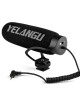 YELANGU MIC08 Video Shotgun Microphone with 3 5mm Audio Cable for DSLR DV Camcorder Black YELANGU MIC08 Video Shotgun Microphone with 3 5mm Audio Cable for DSLR DV Camcorder Black