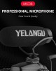 YELANGU MIC08 Video Shotgun Microphone with 3 5mm Audio Cable for DSLR DV Camcorder Black YELANGU MIC08 Video Shotgun Microphone with 3 5mm Audio Cable for DSLR DV Camcorder Black