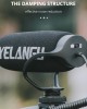 YELANGU MIC08 Video Shotgun Microphone with 3 5mm Audio Cable for DSLR DV Camcorder Black YELANGU MIC08 Video Shotgun Microphone with 3 5mm Audio Cable for DSLR DV Camcorder Black