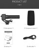 YELANG MIC09 Shotgun Gain Condenser Broadcast Microphone with Windshield for Canon Nikon Sony DSLR Cameras Smartphones Black YELANG MIC09 Shotgun Gain Condenser Broadcast Microphone with Windshield for Canon Nikon Sony DSLR Cameras Smartphones Black