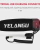 YELANG MIC09 Shotgun Gain Condenser Broadcast Microphone with Windshield for Canon Nikon Sony DSLR Cameras Smartphones Black YELANG MIC09 Shotgun Gain Condenser Broadcast Microphone with Windshield for Canon Nikon Sony DSLR Cameras Smartphones Black