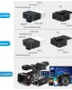 PULUZ Vlog Video Wireless Lavalier Microphone with Transmitter and Receiver for DSLR Cameras and Video Cameras Black PULUZ Vlog Video Wireless Lavalier Microphone with Transmitter and Receiver for DSLR Cameras and Video Cameras Black